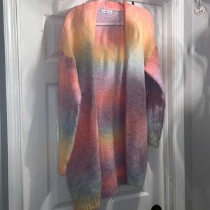 Macaron Rainbow 🌈 sweater cardigan